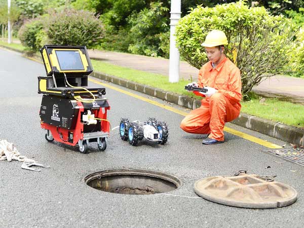 曲水管道机器人检测