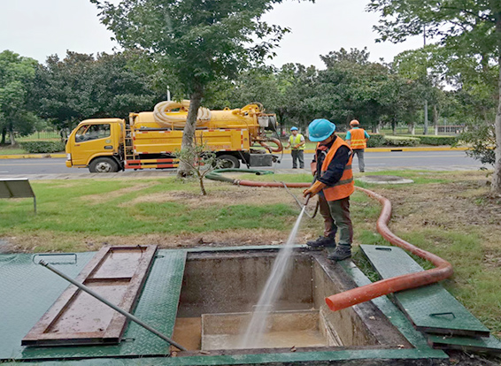 曲水化油池清理